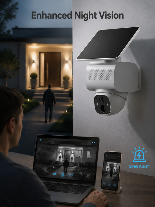 4MP FHD Security Camera