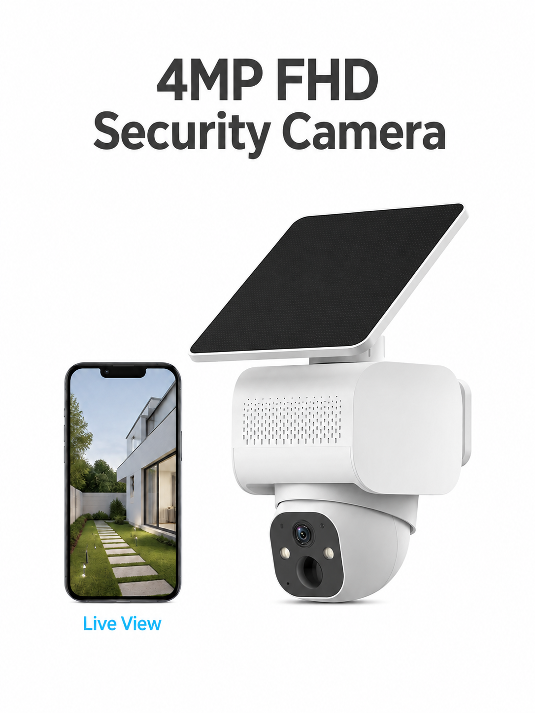 4MP FHD Security Camera