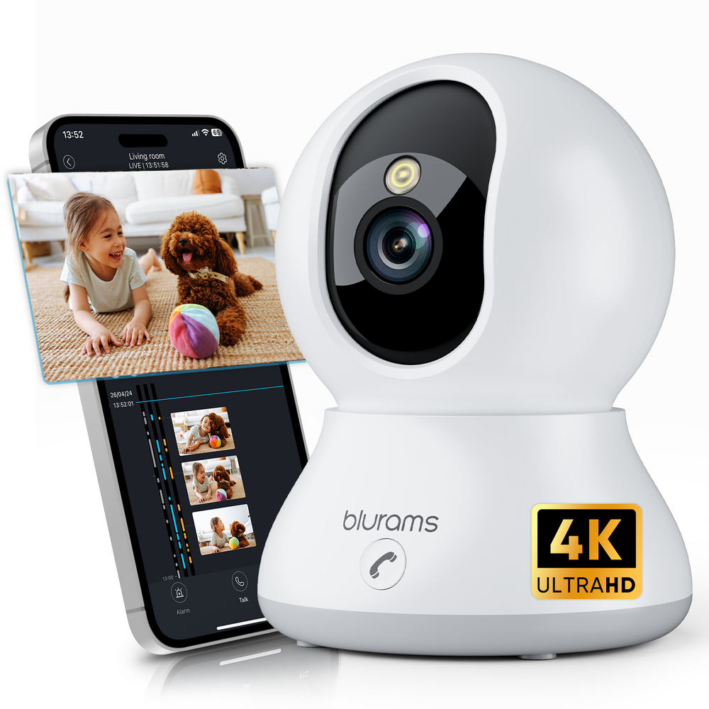 8MP Indoor Camera with Phone App
