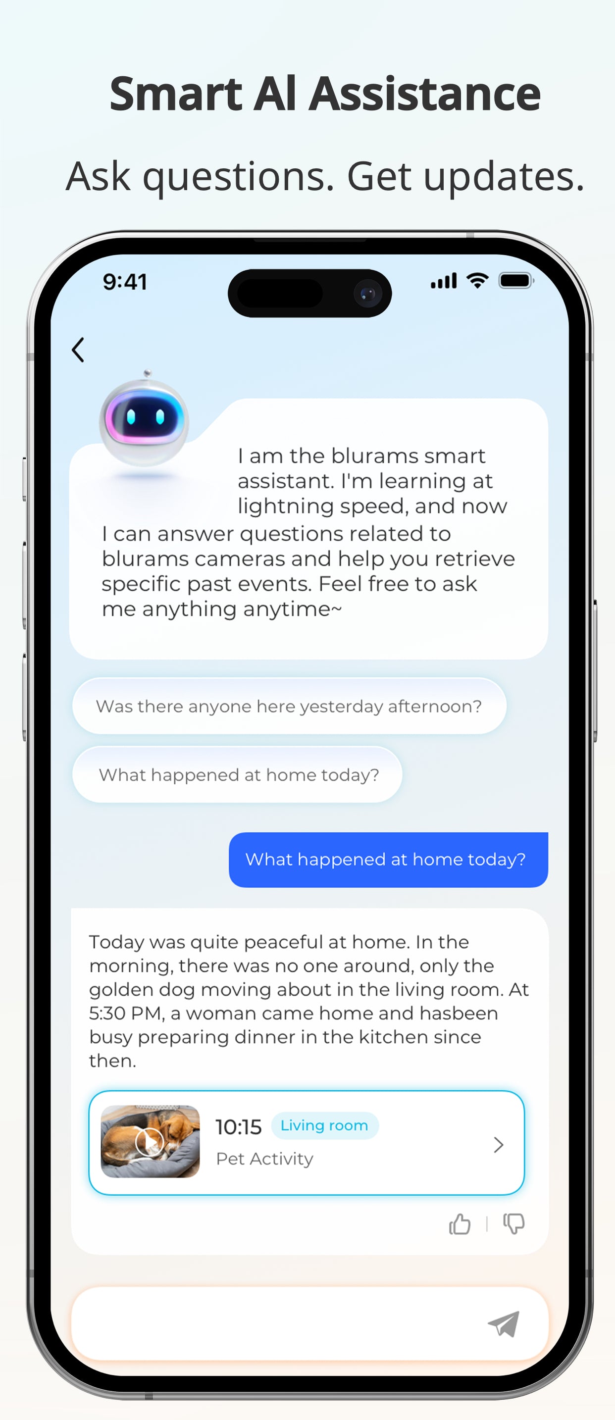 Blurams device