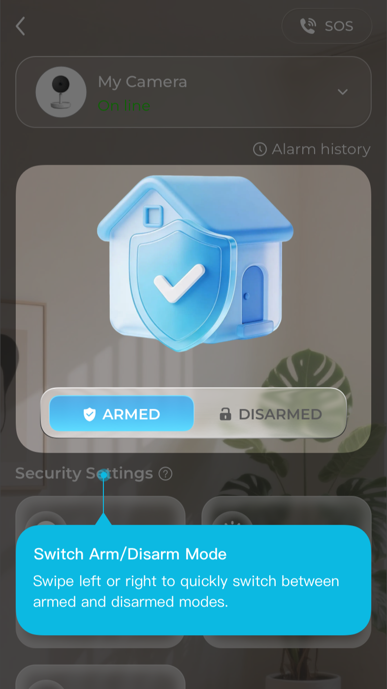 Emergency Assistance screen 1