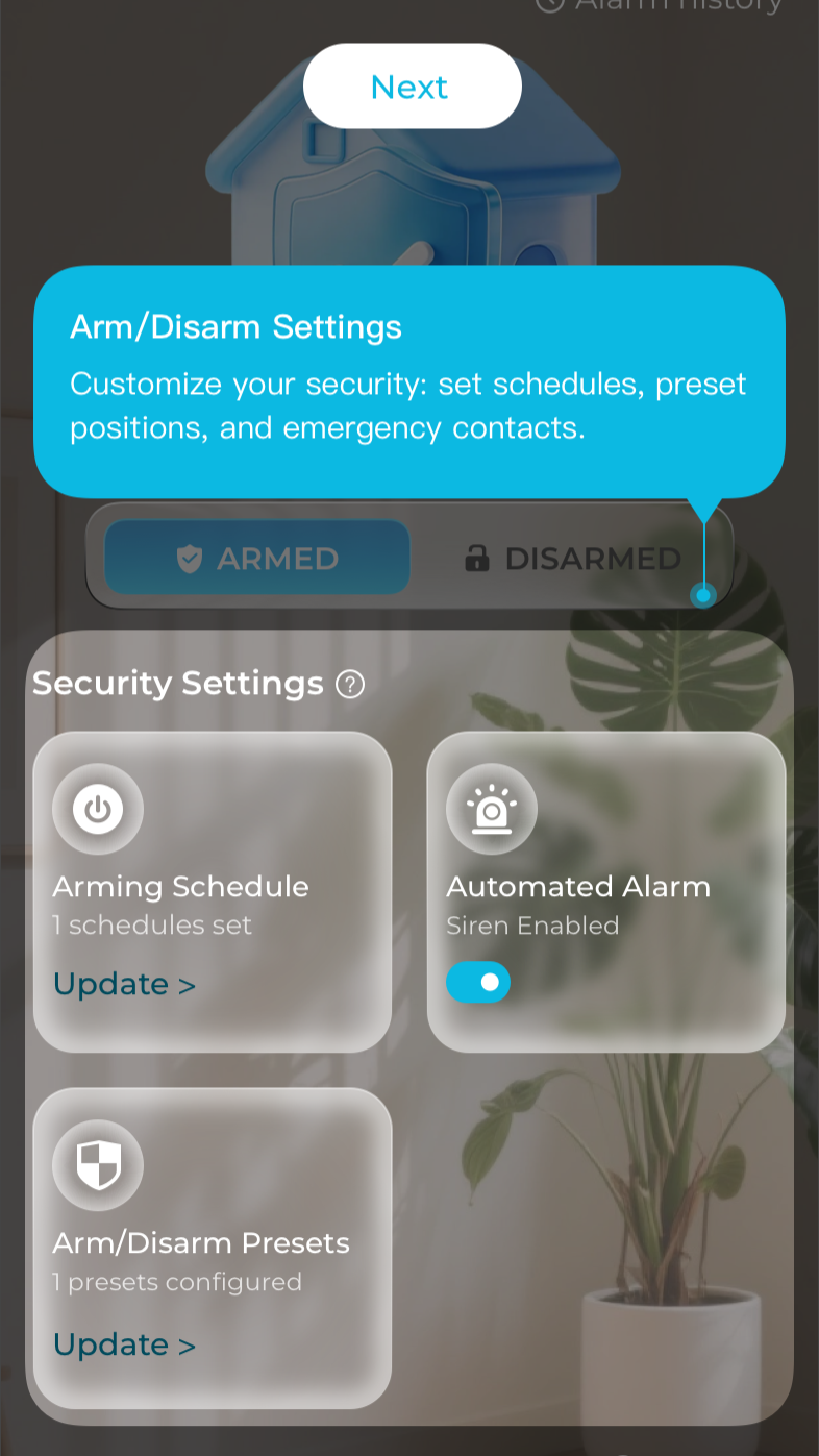 Emergency Assistance screen 2