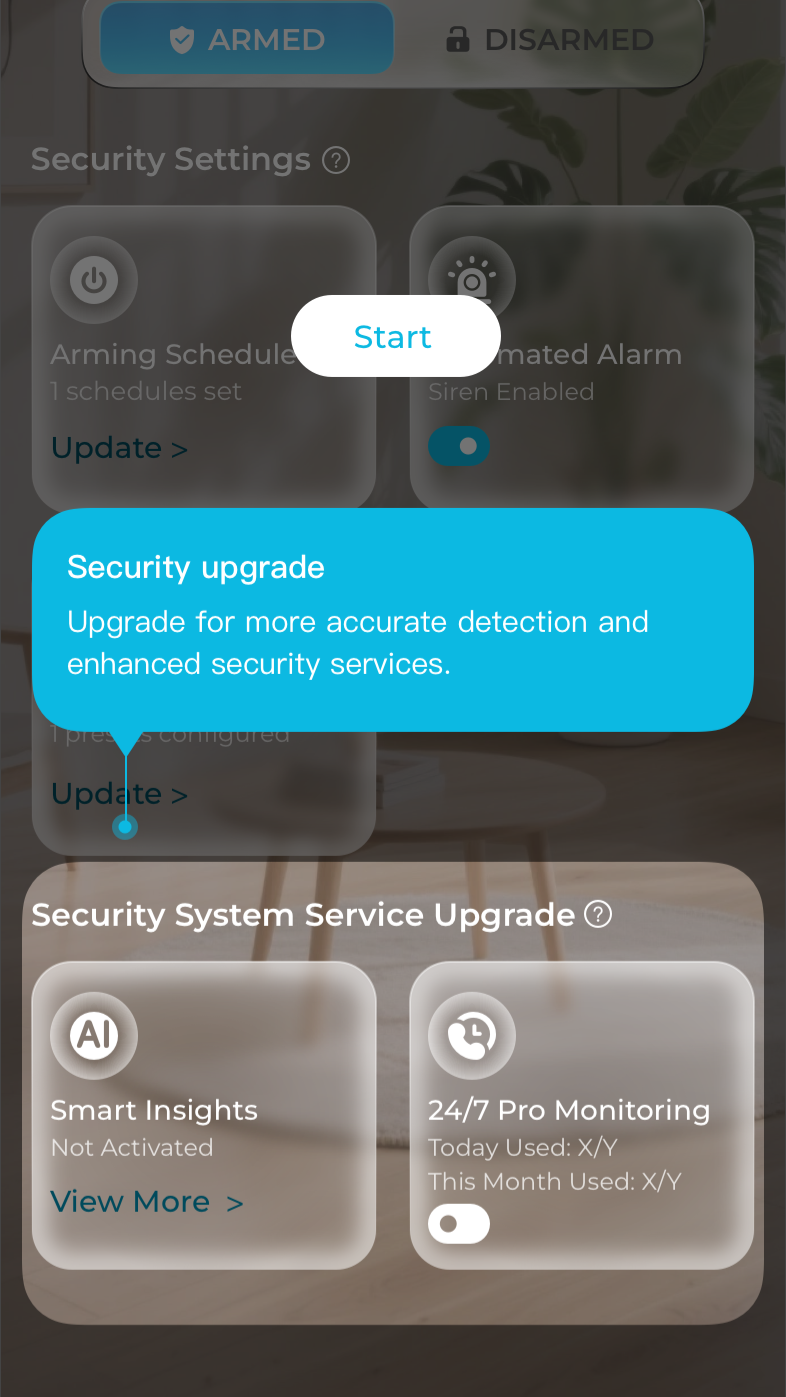 Emergency Assistance screen 3